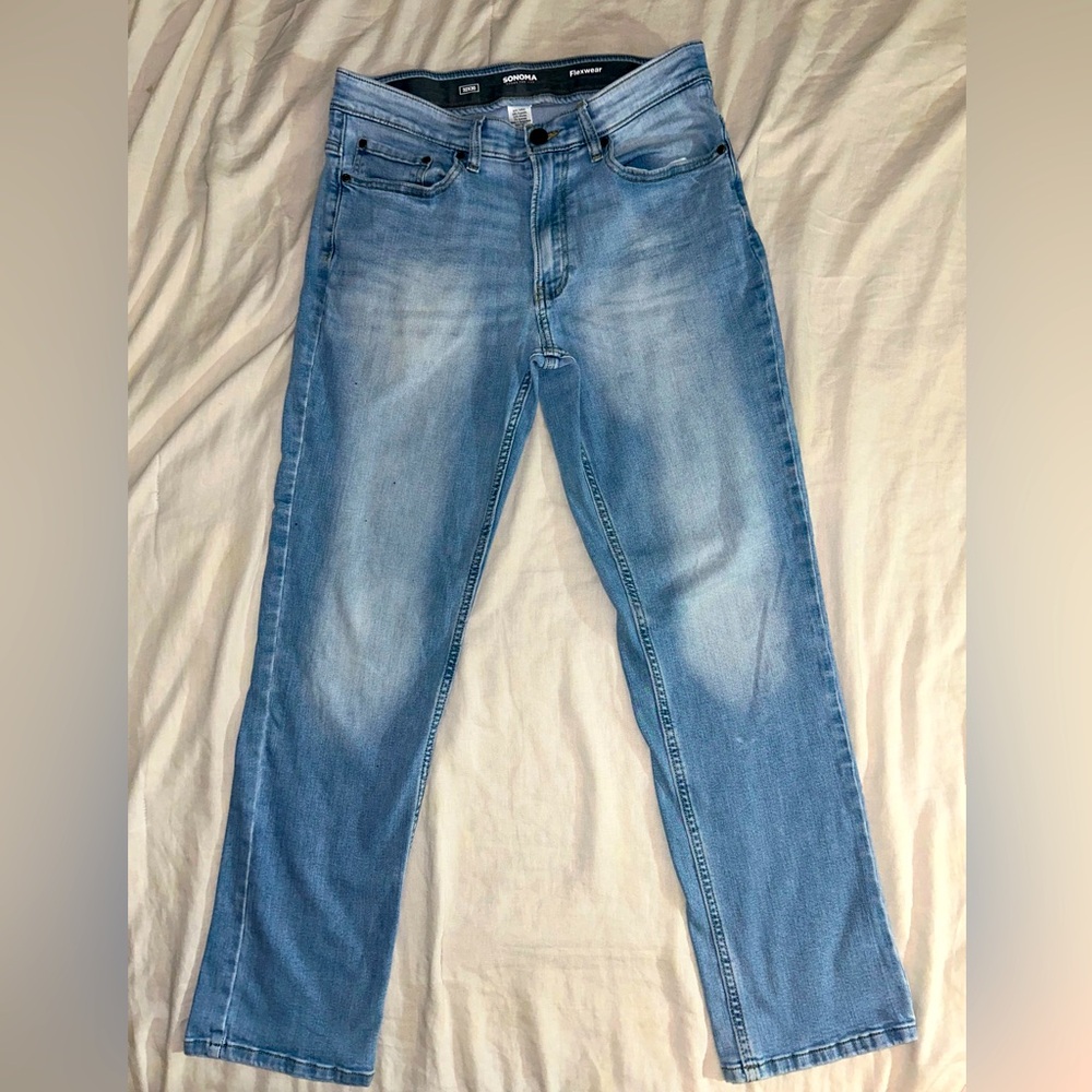 Men’s gently used Sonoma Flexwear Denim Jeans. Size 32x30
